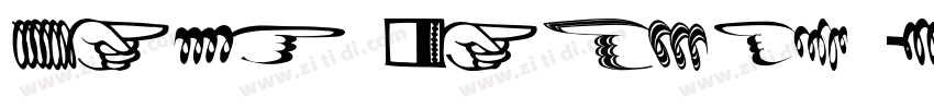 KG Red Hands Regular字体转换 KG Red Hands Regular字体转换